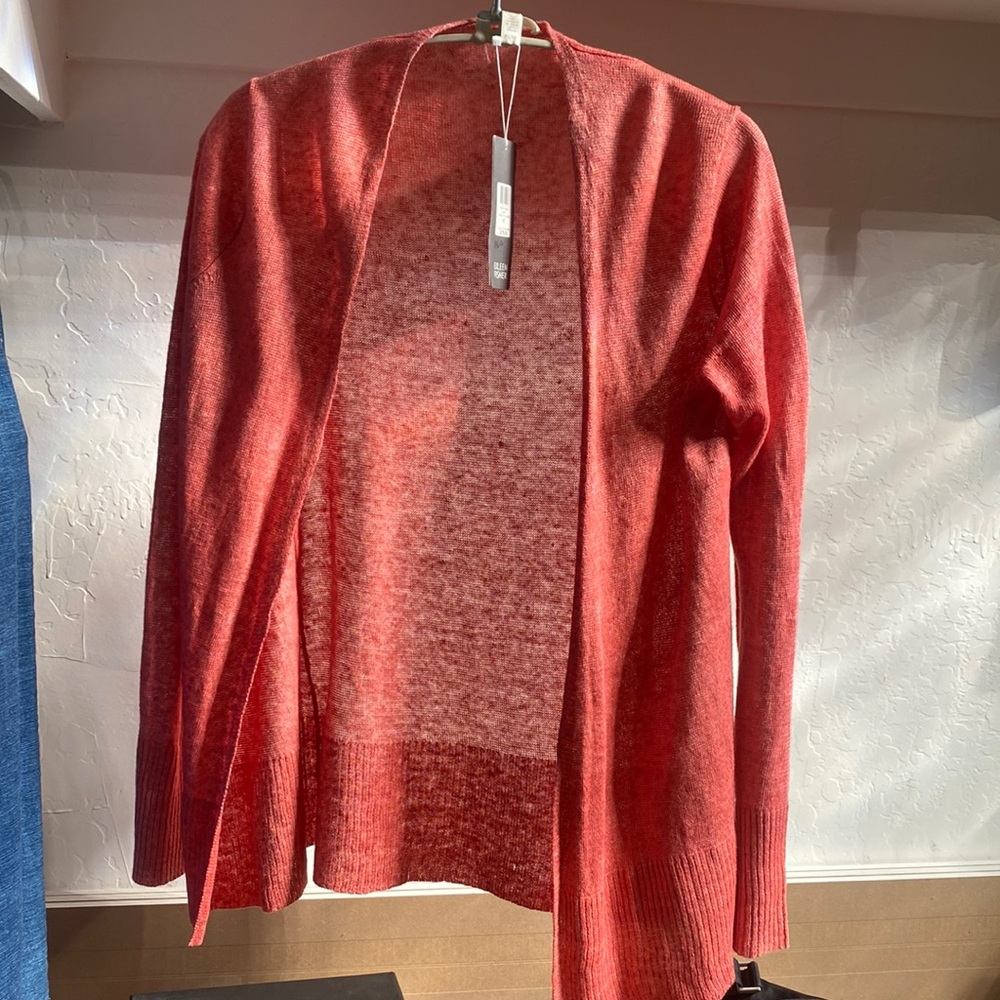Eileen Fisher 100% Linen Cardigan